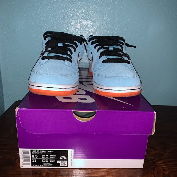 nike ab dunk low gulf 58 9.5 mens - Picture 2 of 8